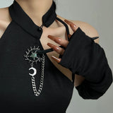 Rhinestone Snake Hair Clip for Women