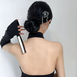Rhinestone Snake Hair Clip for Women