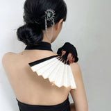 Rhinestone Snake Hair Clip for Women