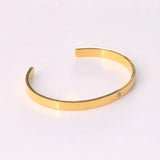 Silver Cuff Crystal Love Forever Bangle Bracelet Women Jewelry Gift Bracelet