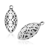Silver Engraved Bullet Rosary