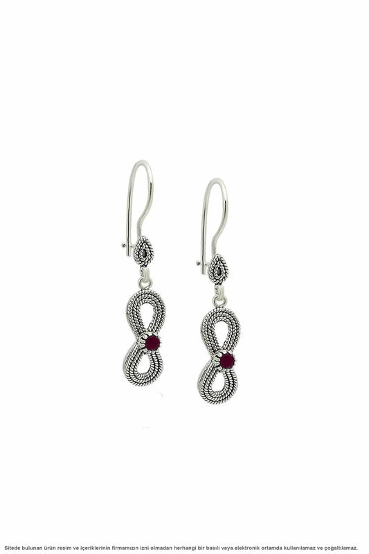Silver Filigree Infinity Earrings