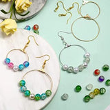Silver Hoops Earrings Kit Ear Wire Earrings Wires DIY Jewelry Making Supplies