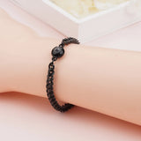 Silver/Gold Projection Bracelet Set for Men