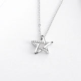 Silver Star Party Women's Pendant Necklace Female Choker