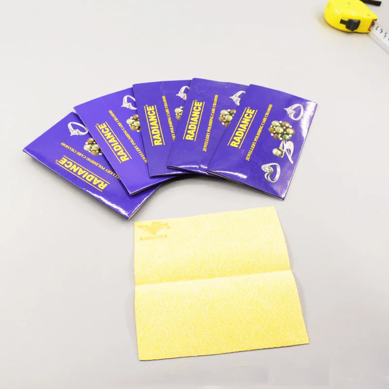 Silver Jewelry Cleaning Polishing Cloth Anti-tarnish Glasses Wipe