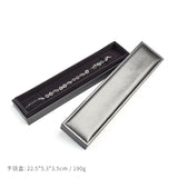 Silver Gray Necklace Bracelet Pendant Storage Case Jewelry Box
