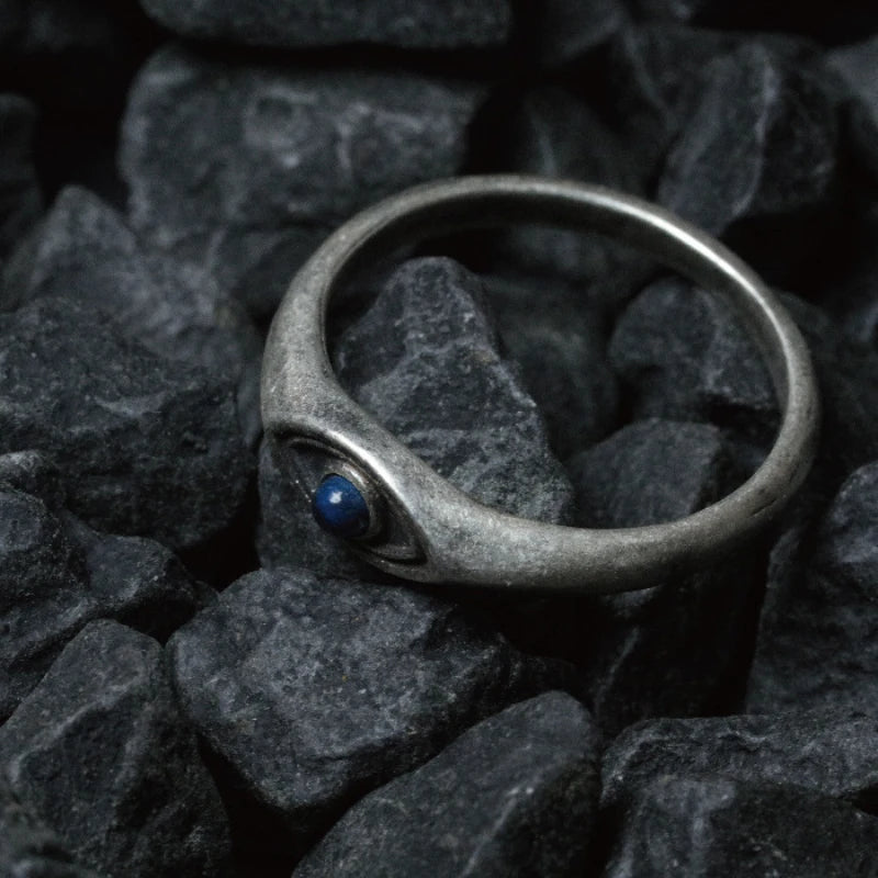 Vintage Ethnic Horse-Eye Pointed Rings Unisex Party Jewelry