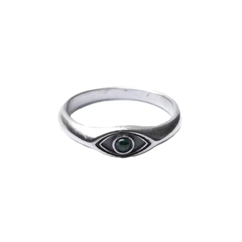 Vintage Ethnic Horse-Eye Pointed Rings Unisex Party Jewelry