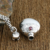 Antique Perfume Bottle Pendant Retro Gawu Box Jewelry