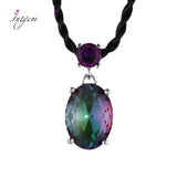 AAAAA Multi-Color Zircon Pendant Necklace