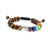Elephant Rose Pink Quartz Beads Bracelet Agates Chakra Jewelry