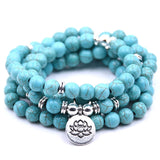 Silver Plated Malachite Stone Bracelet with Golden Sand Stone