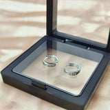 Silver Plated Hoop Earrings Unisex Style Jewelry Ear Piercing