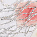 Silver Plated Stone Beaded DIY Bracelet Necklace Material