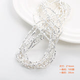 Silver Plated Stone Beaded DIY Bracelet Necklace Material