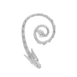 Silver Plated Animal Wings Ear Clips Wedding Jewelry