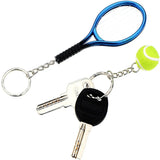 Silver Plated Metal Keyring Keychain Charms Split Ring Keyfob for KEY Holder