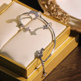 Zircon Moon Star Ear Clips, No Piercing, Wedding Jewelry Gift