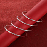 Silver Plated Open Bangle Dubai Wedding Party Bracelet