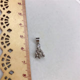Silver Plated Pendant Mountings Base for Pearls Beads Stones, 10pcs/lot