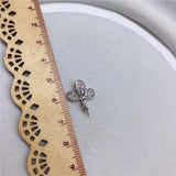 Silver Plated Pendant Mountings Base for Pearls Jade Beads, 10pcs/lot