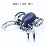 Spider Shape Amethysts Stone Pendant Rose Pink Quartz