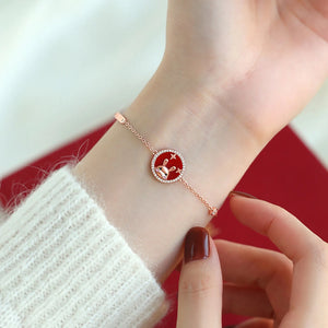 Silver Plated Rabbit Bracelet Year of the Rabbit Jewelry