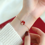 Silver Plated Rabbit Bracelet Year of the Rabbit Jewelry