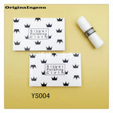 Silver Polish Cloth Geometry Pattern Anti Tarnish Clean Jewelry