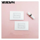 Silver Polish Cloth Anti Tarnish Wipe Sterling Silver Jewelry Polishing Clean