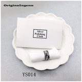 Anti Tarnish Silver Polish Cloth for Sterling Jewelry