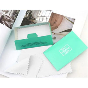 Women Silver Polishing Cloth for Jewelry Cleaning 11x7cm