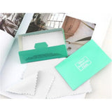 Women Silver Polishing Cloth for Jewelry Cleaning 11x7cm