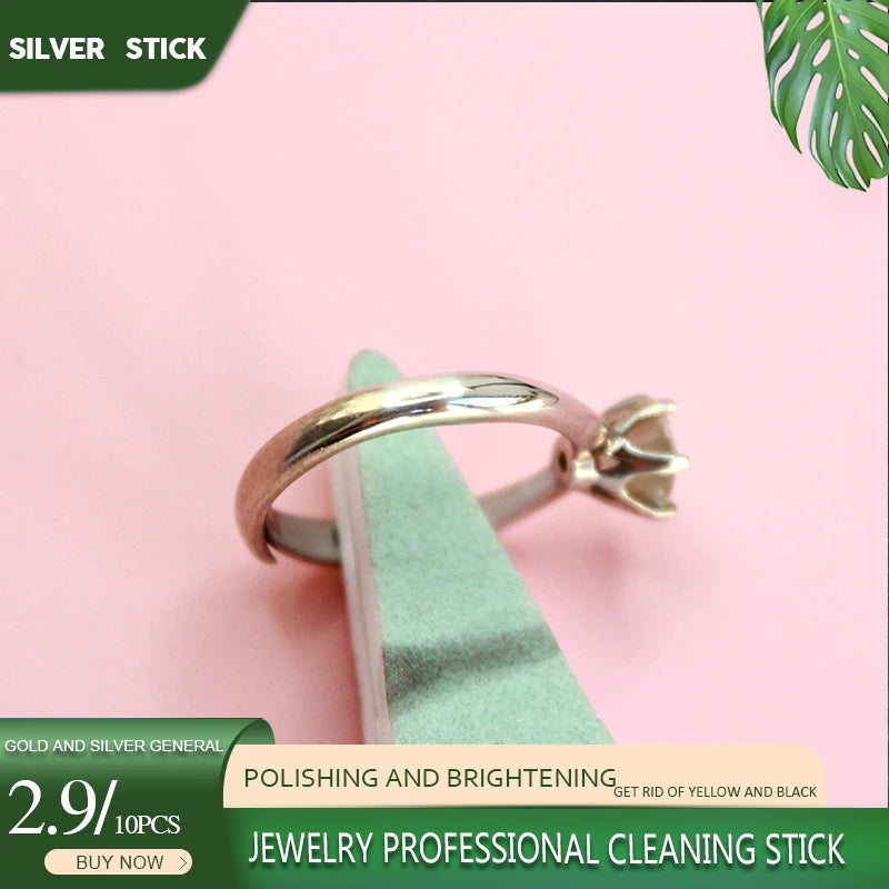 Diamond Silver Polishing Rod - Small, Brightening