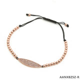 Silver Red Rope Bangle Bracelet Chain Women's Gift