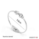 Silver Red Rope Bangle Bracelet Chain Women Gift CA22217