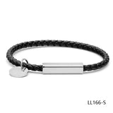 Stylish Silver Red Rope Bangle Bracelet