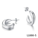 Silver Red Rope Bangle Bracelet Women Jewelry Gift Chain LL666