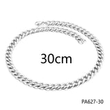 Silver Red Rope Bangle Bracelet Women Jewelry Gift Chain PA627