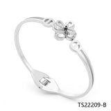 Silver Red Rope Bangle Bracelet Women Jewelry Chain TS22209