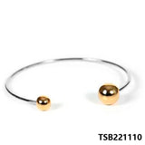 Silver Red Rope Bangle Bracelet Chain TSB221110