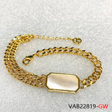 Silver Red Rope Bangle Bracelet Women Jewelry Gift Chain VAB22819