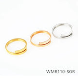 Silver Red Bangle Bracelet for Women