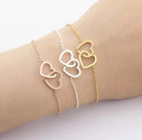 Silver Rope Bangle Bracelet Chain Gift