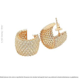 Silver Rose Tamtur Earrings