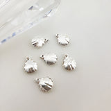 925 Silver Shell Pendant Charm for Jewelry Making