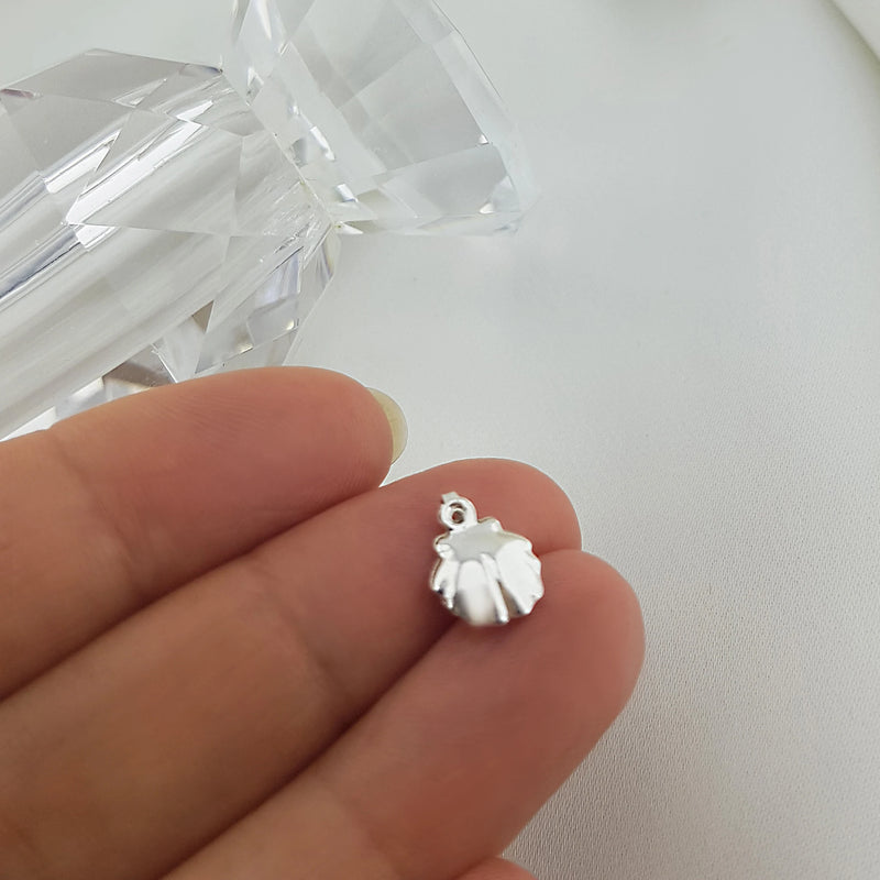 925 Silver Shell Pendant Charm for Jewelry Making