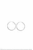 Silver Small Size Ring Earrings