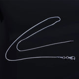 Silver Snake Bone Chain Choker Necklace for Women Punk Jewelry